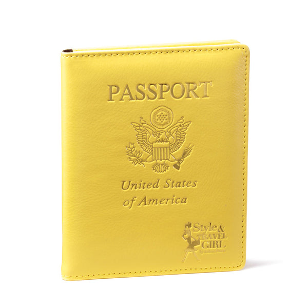Yorkshire Yellow Passport Cover